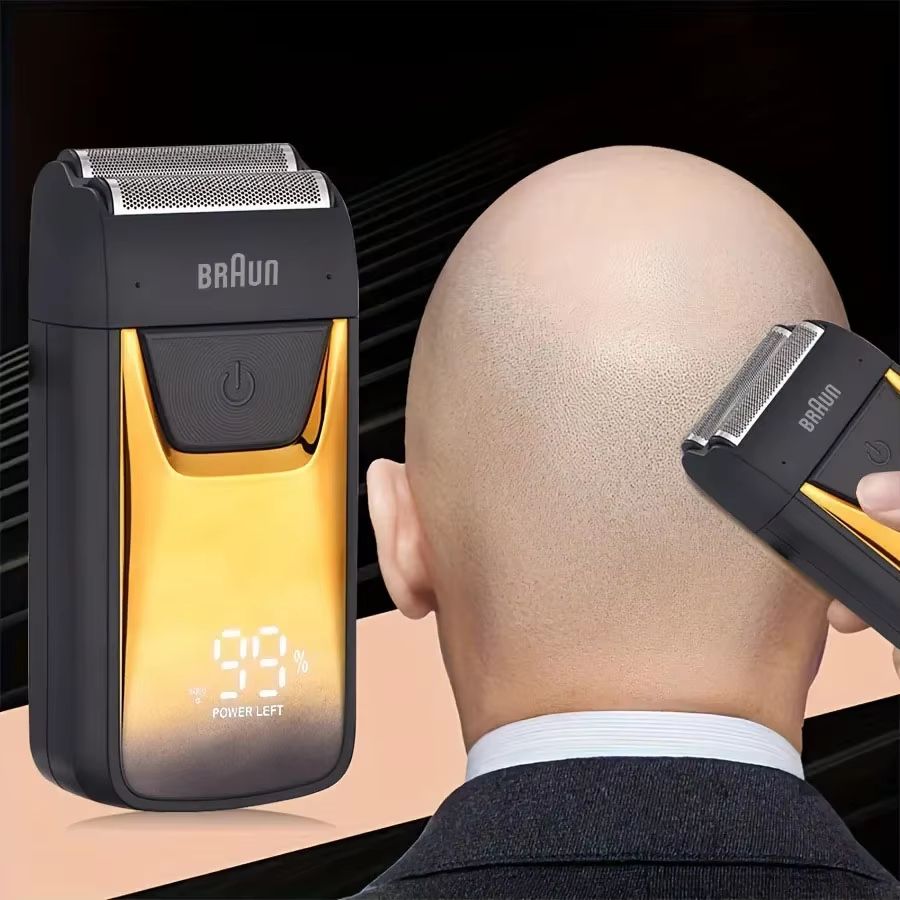 Braun 5120s Electric Foil Shaver  Wireless Mens Razor For Bald Shaving  Precision Hair Cutting 1