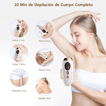Permanent Laser Hair Removal Device  999999 Flashes Painless Epilator For Womens Face Legs  Bikini 1