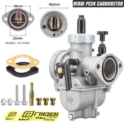 NIBBI PE Series Carburetor  HighPerformance Motorcycle Carburetor For 2T4T Engines 100cc250cc GY6 A 15