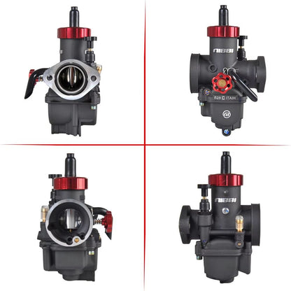 NIBBI PE Series Carburetor  HighPerformance Motorcycle Carburetor For 2T4T Engines 100cc250cc GY6 A 4