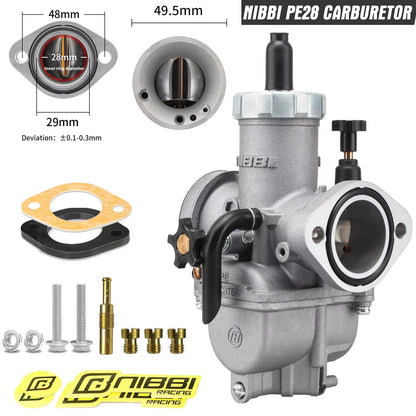 NIBBI PE Series Carburetor  HighPerformance Motorcycle Carburetor For 2T4T Engines 100cc250cc GY6 A 17