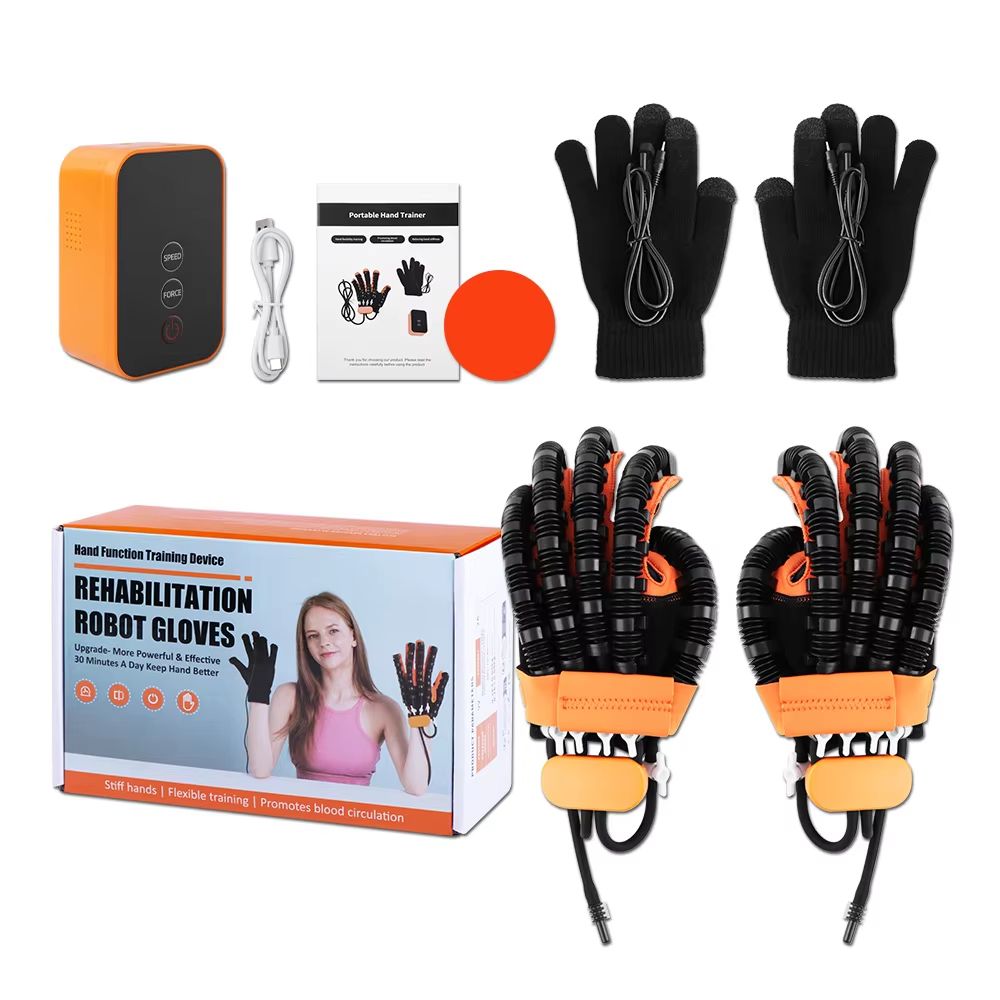 Smart Rehabilitation Robot Gloves For Stroke Recovery Hand Therapy  Finger Massage 23