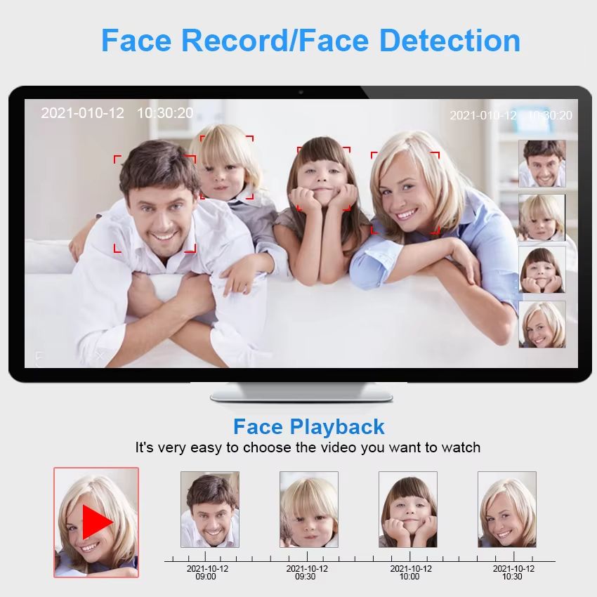 Smart CCTV NVR Motherboard 9CH 10CH 16CH 32CH  4K H265 Network Video Recorder With Face Detection   1