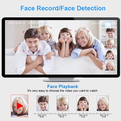 Smart CCTV NVR Motherboard 9CH 10CH 16CH 32CH  4K H265 Network Video Recorder With Face Detection   1