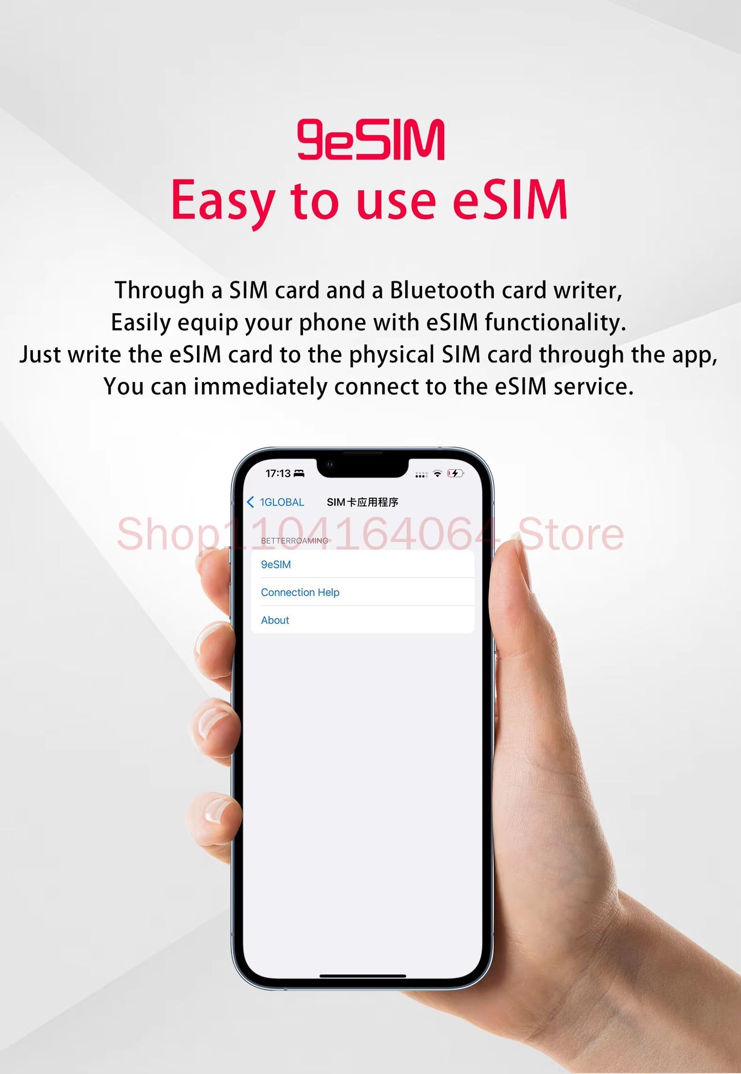 9eSIM V3 ESIM To SIM Card Adapter  Removable EUICC Converter Module For IPhone 15  16 Pro Max 1