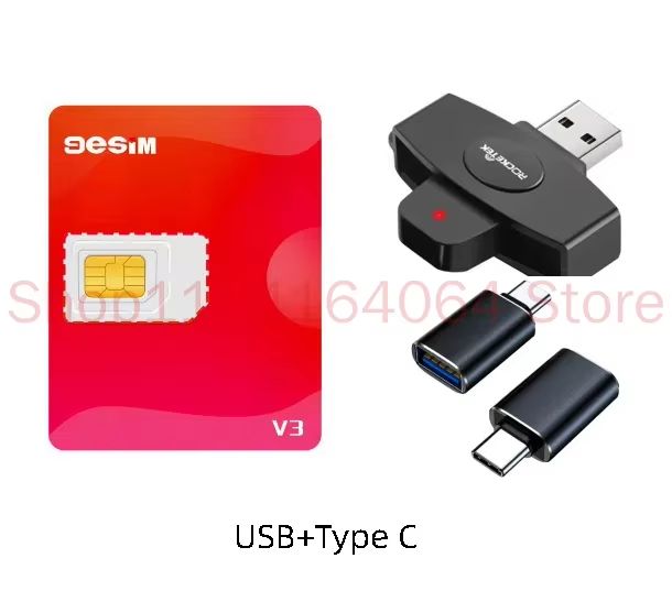 9eSIM V3 ESIM To SIM Card Adapter  Removable EUICC Converter Module For IPhone 15  16 Pro Max 5