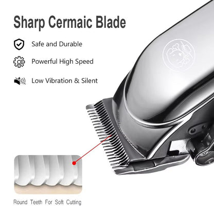 Professional Pet Grooming Clipper  Quiet Dog Hair Trimmer And Cat Shaver With Complete Grooming Kit 5