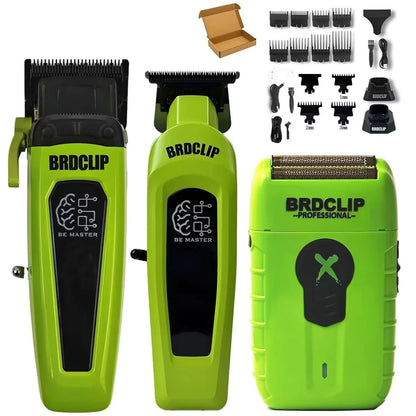 WMARK NG9004 Professional Hair Clipper  BRDCLIP M3T Electric Trimmer With DLC Blade For Barbers And 9