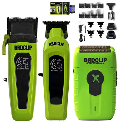 WMARK NG9004 Professional Hair Clipper  BRDCLIP M3T Electric Trimmer With DLC Blade For Barbers And 11