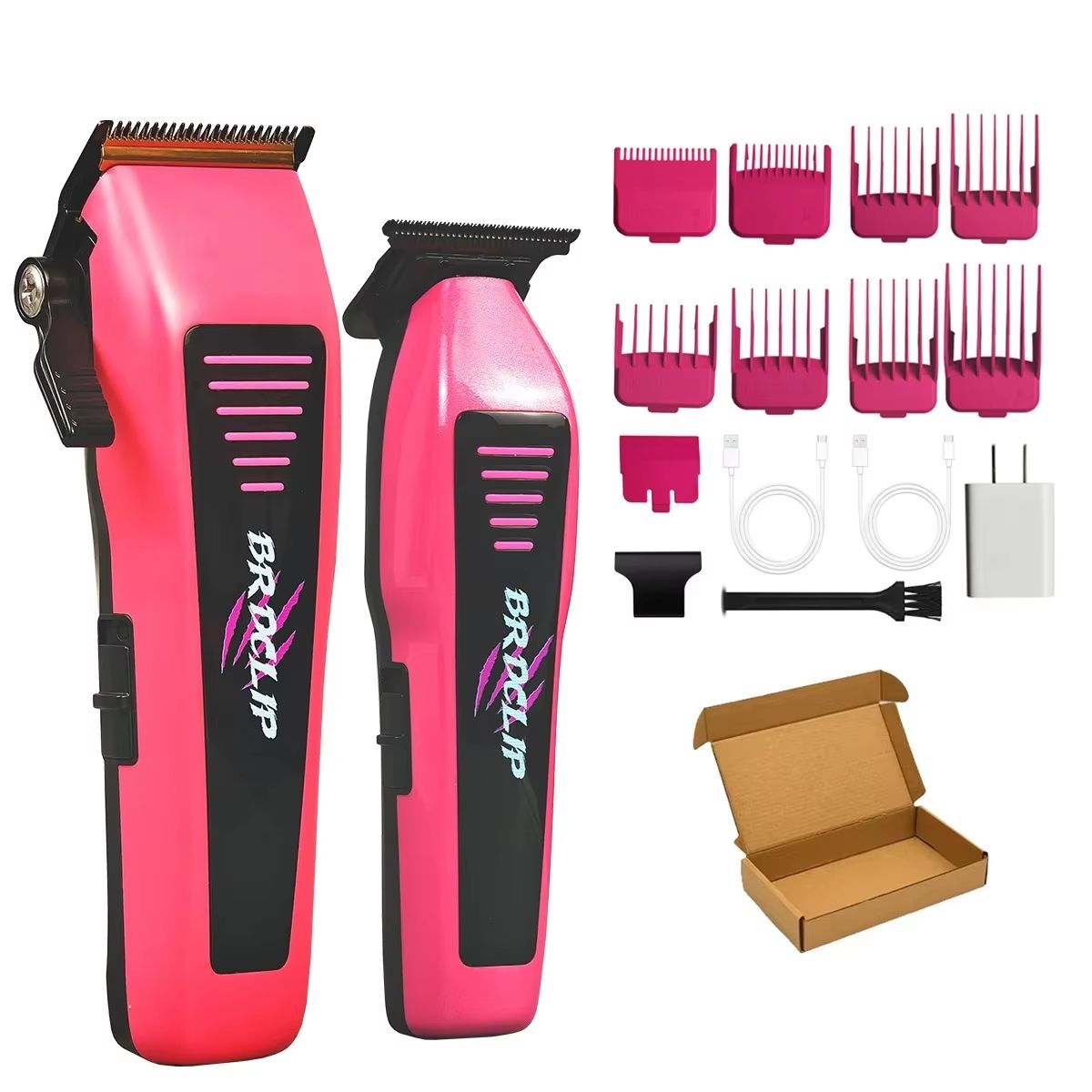 WMARK NG9004 Professional Hair Clipper  BRDCLIP M3T Electric Trimmer With DLC Blade For Barbers And 16
