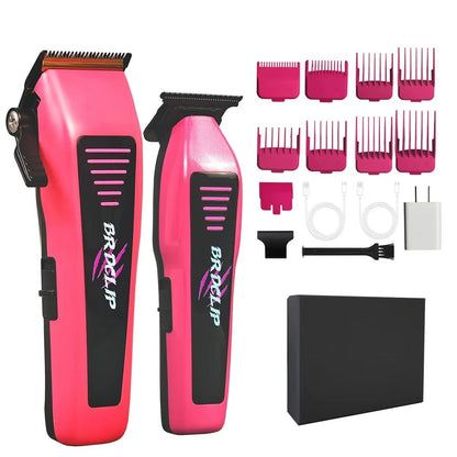 WMARK NG9004 Professional Hair Clipper  BRDCLIP M3T Electric Trimmer With DLC Blade For Barbers And 17