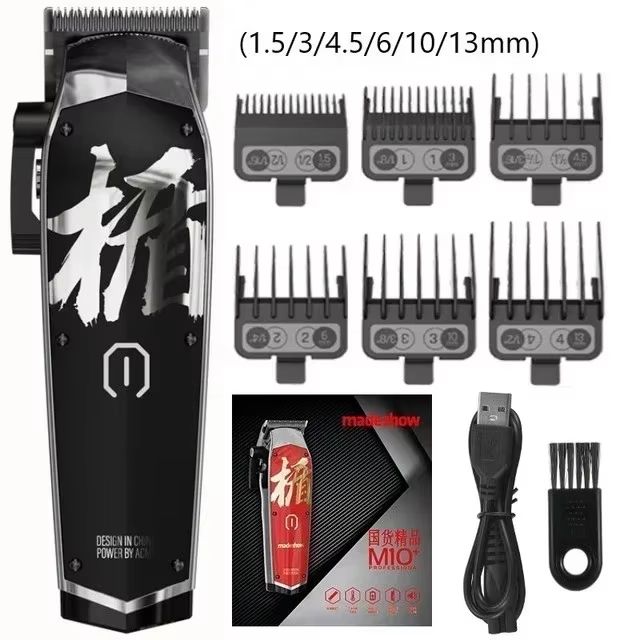 Madeshow M10 M11 Cordless Hair Clippers  Professional Barber Clipper  Haircut Machine For Men 12