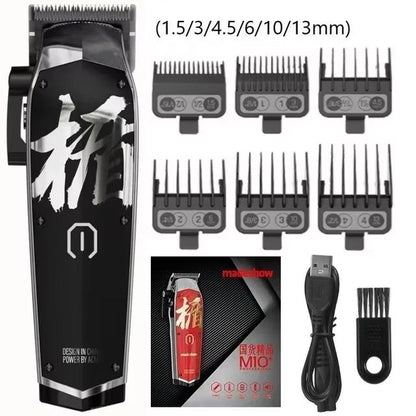 Madeshow M10 M11 Cordless Hair Clippers  Professional Barber Clipper  Haircut Machine For Men 12