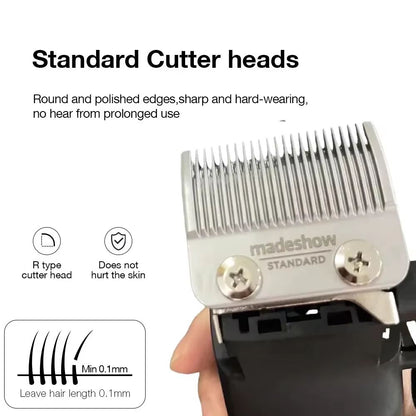 Madeshow M10 M11 Cordless Hair Clippers  Professional Barber Clipper  Haircut Machine For Men 3