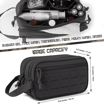 Tactical Toiletry Bag For Men Travel Shaving And Hygiene Organizer 1