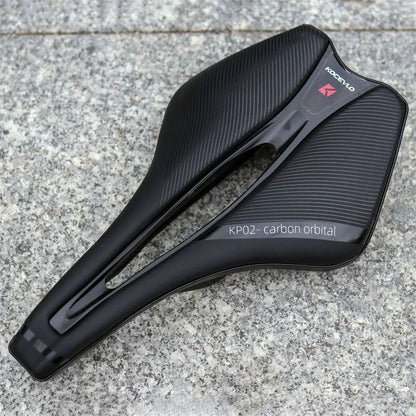 Carbon Bike Saddle Ultralight 120g Breathable Racing Seat Cushion with Carbon Rails
