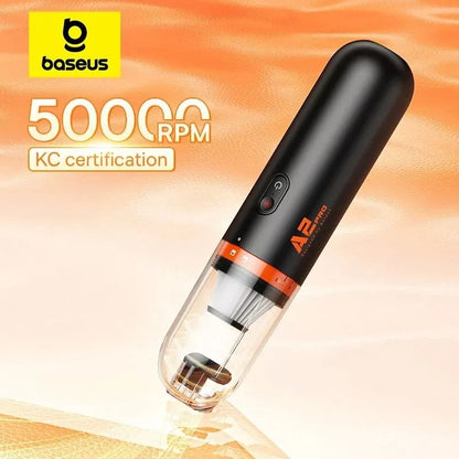 Car Vacuum Cleaner Mini Handheld 6000Pa 2 In 1 Suction And Blower For Home Car Office 1