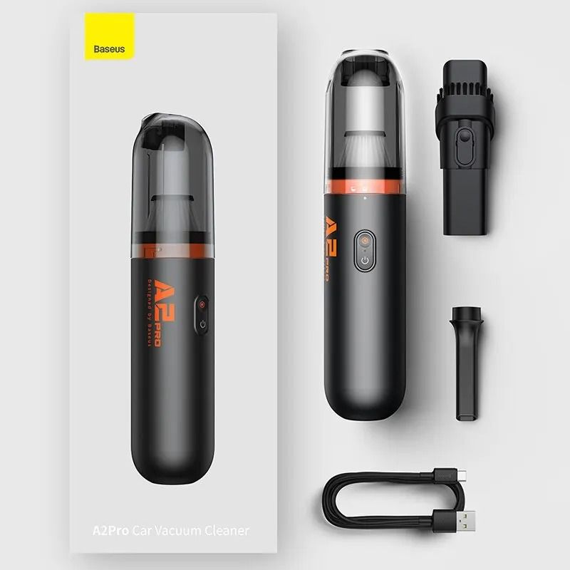 Car Vacuum Cleaner Mini Handheld 6000Pa 2 In 1 Suction And Blower For Home Car Office 7