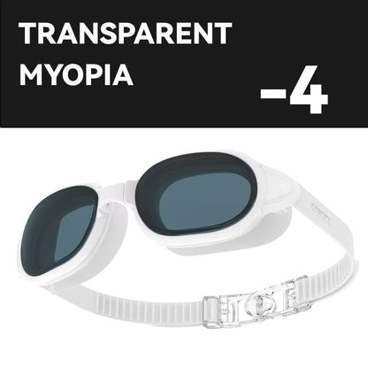 COPOZZ Prescription Swimming Goggles  Professional AntiFog Myopia Swim Glasses For Men  Women 13