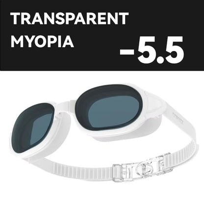 COPOZZ Prescription Swimming Goggles  Professional AntiFog Myopia Swim Glasses For Men  Women 16
