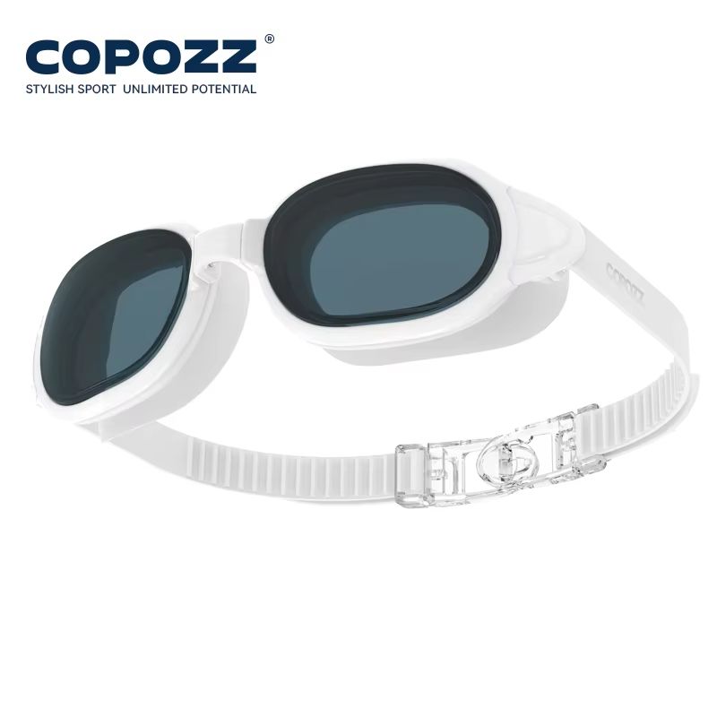 COPOZZ Prescription Swimming Goggles  Professional AntiFog Myopia Swim Glasses For Men  Women 6