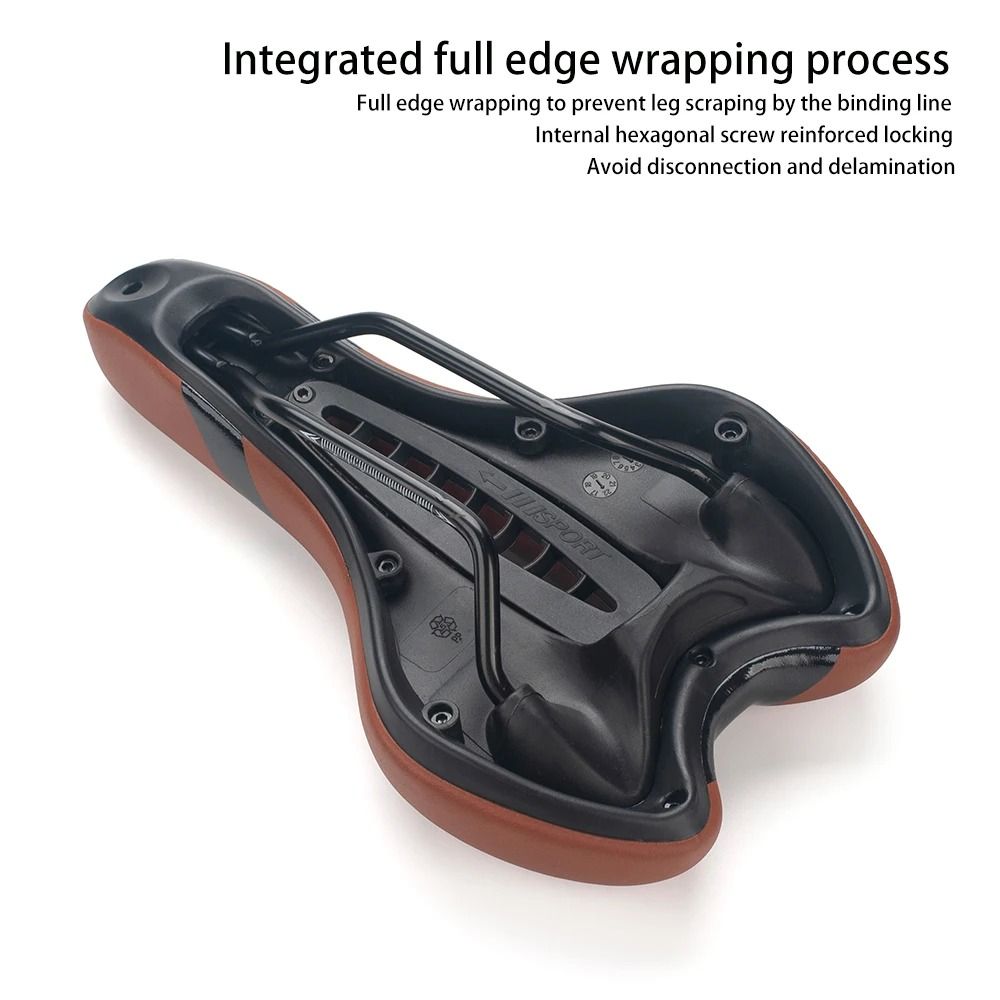 Waterproof Bicycle Saddle Soft Shock Absorbing Cushion Seat For Mountain And Road Bikes 4