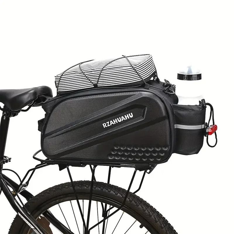Bicycle Rear Seat Bag Large Capacity Waterproof Foldable Cycling Storage