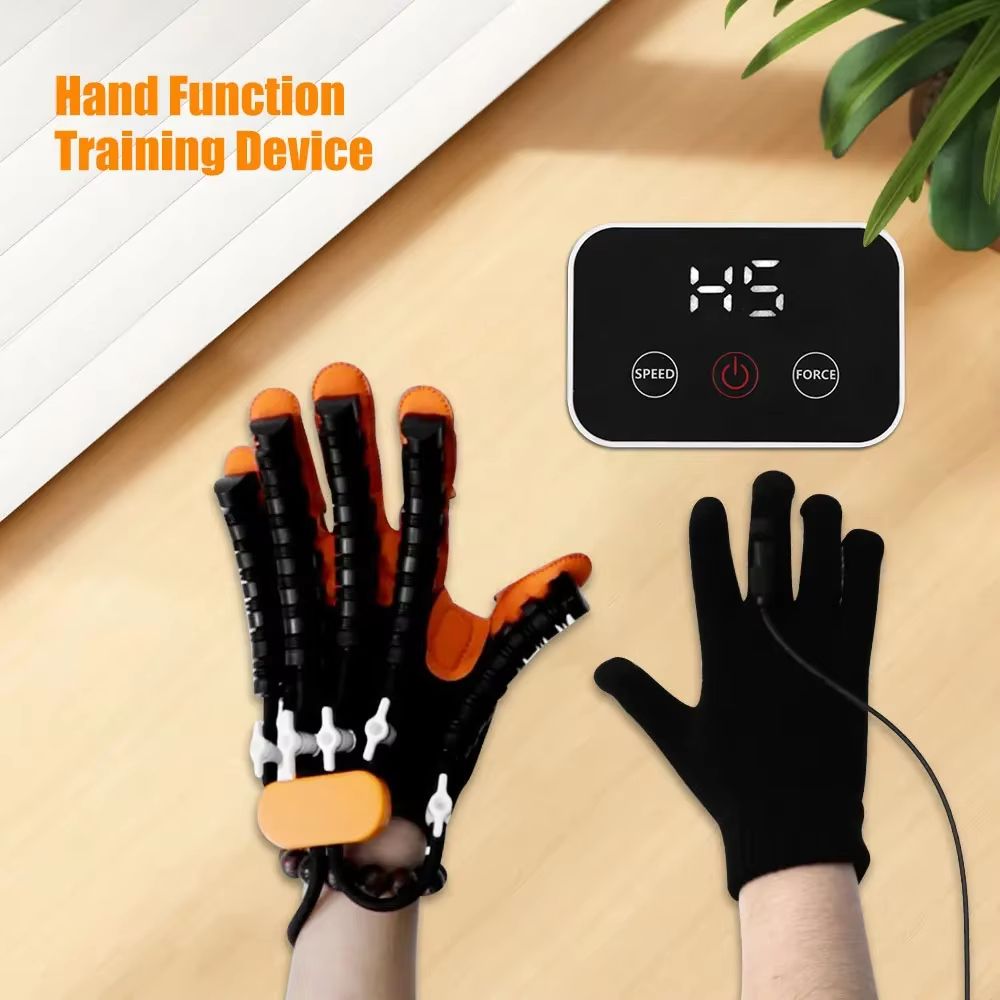 Upgraded Rehabilitation Robot Gloves  Stroke Recovery Hand Trainer For Hemiplegia Finger Exercise   1