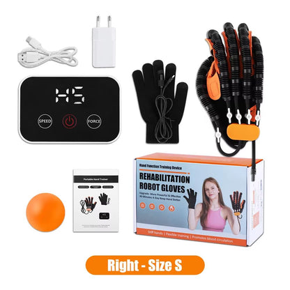 Upgraded Rehabilitation Robot Gloves  Stroke Recovery Hand Trainer For Hemiplegia Finger Exercise   11