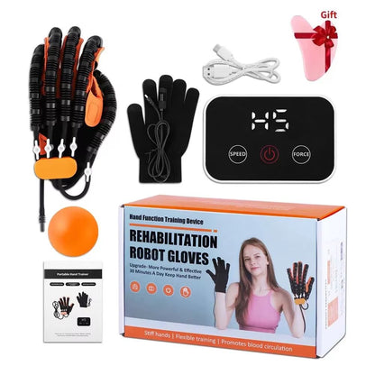 Automatic Rehabilitation Robot Gloves  Stroke Recovery Hand Therapy  Finger Training Device For Hem 9