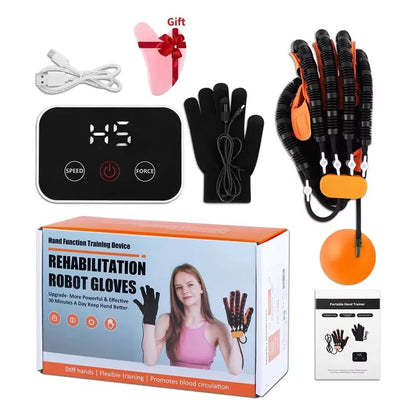 Automatic Rehabilitation Robot Gloves  Stroke Recovery Hand Therapy  Finger Training Device For Hem 10