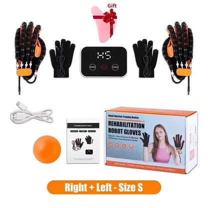 Automatic Rehabilitation Robot Gloves  Stroke Recovery Hand Therapy  Finger Training Device For Hem 11
