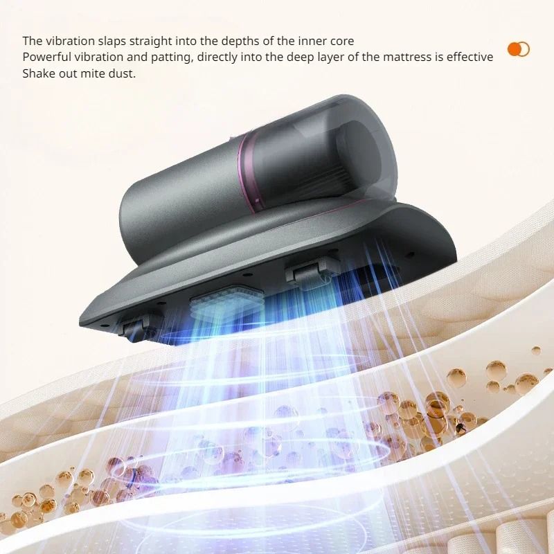 Mite Removal Vacuum Cleaner 12000Pa Handheld Mattress And Sofa Bed Cleaner 3