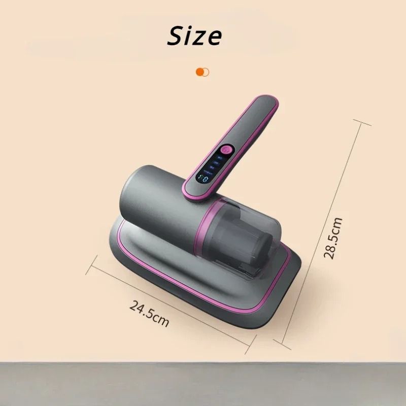 Mite Removal Vacuum Cleaner 12000Pa Handheld Mattress And Sofa Bed Cleaner 5