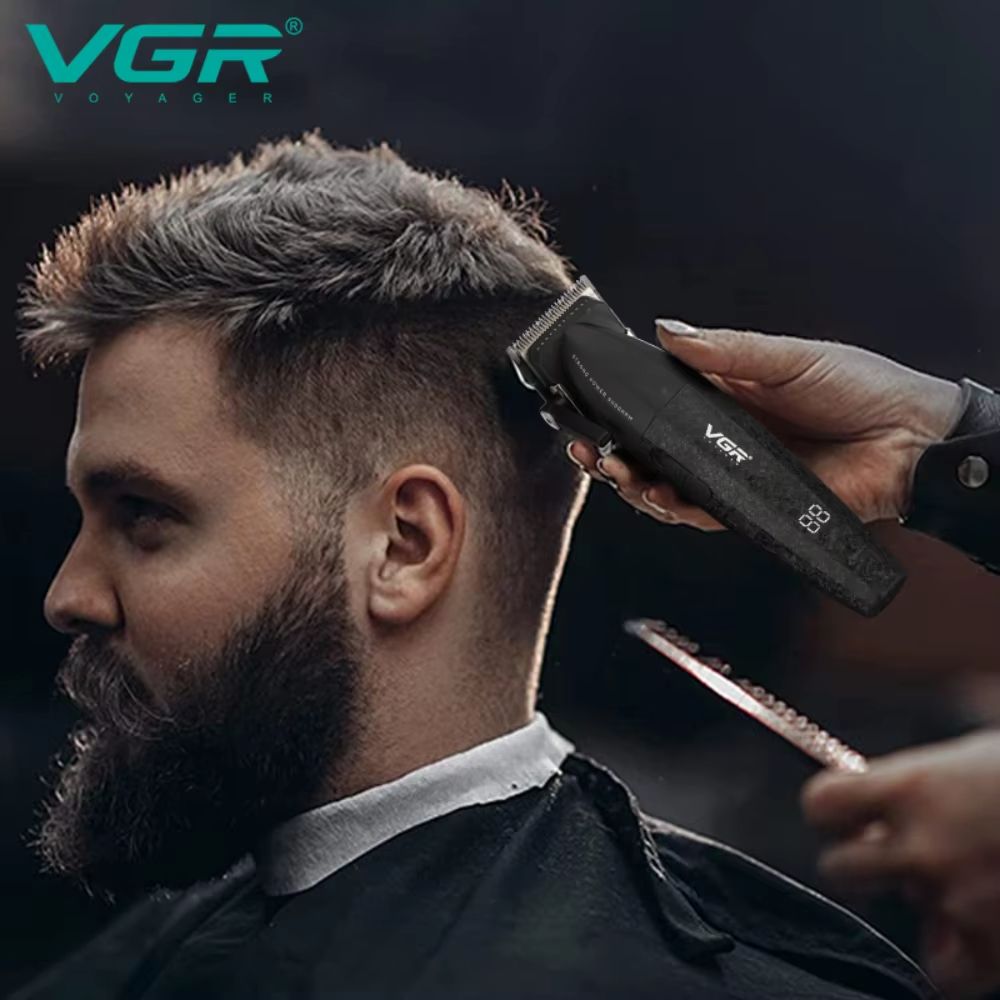 VGR V640 Professional Hair Clipper  Rechargeable 9000 RPM Electric Hair Trimmer For Men 2