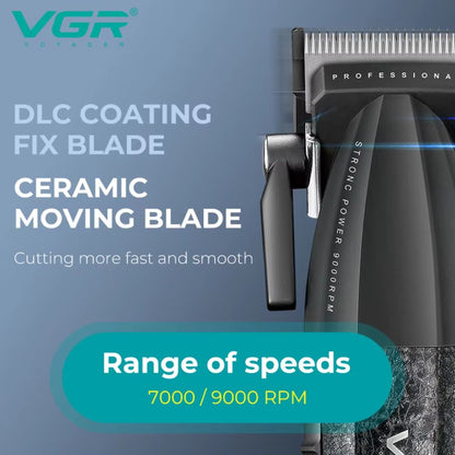 VGR V640 Professional Hair Clipper  Rechargeable 9000 RPM Electric Hair Trimmer For Men 3