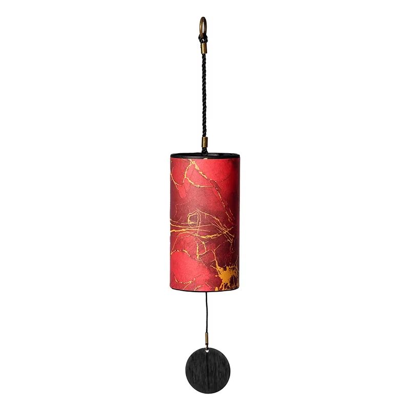 Hluru Bamboo Wind Chimes  9Rod Handcrafted Outdoor Wind Bell For Garden Patio  Meditation 2