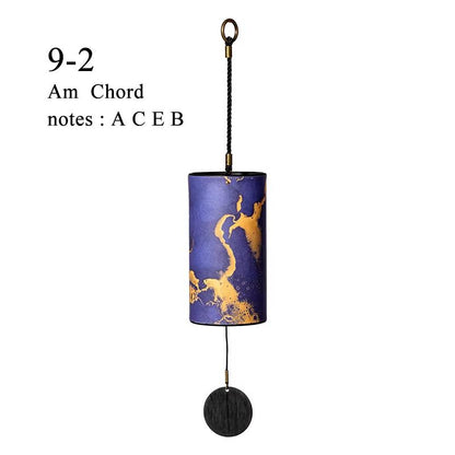 Hluru Bamboo Wind Chimes  9Rod Handcrafted Outdoor Wind Bell For Garden Patio  Meditation 8