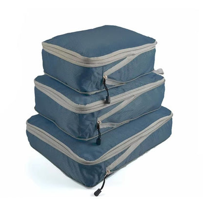 Travel Compression Packing Cubes  Luggage Organizer Set For Clothes Shoes  Accessories 9