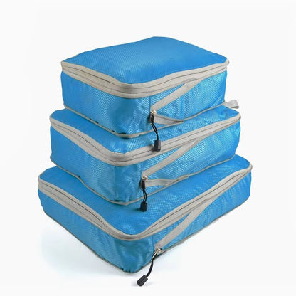 Travel Compression Packing Cubes  Luggage Organizer Set For Clothes Shoes  Accessories 17