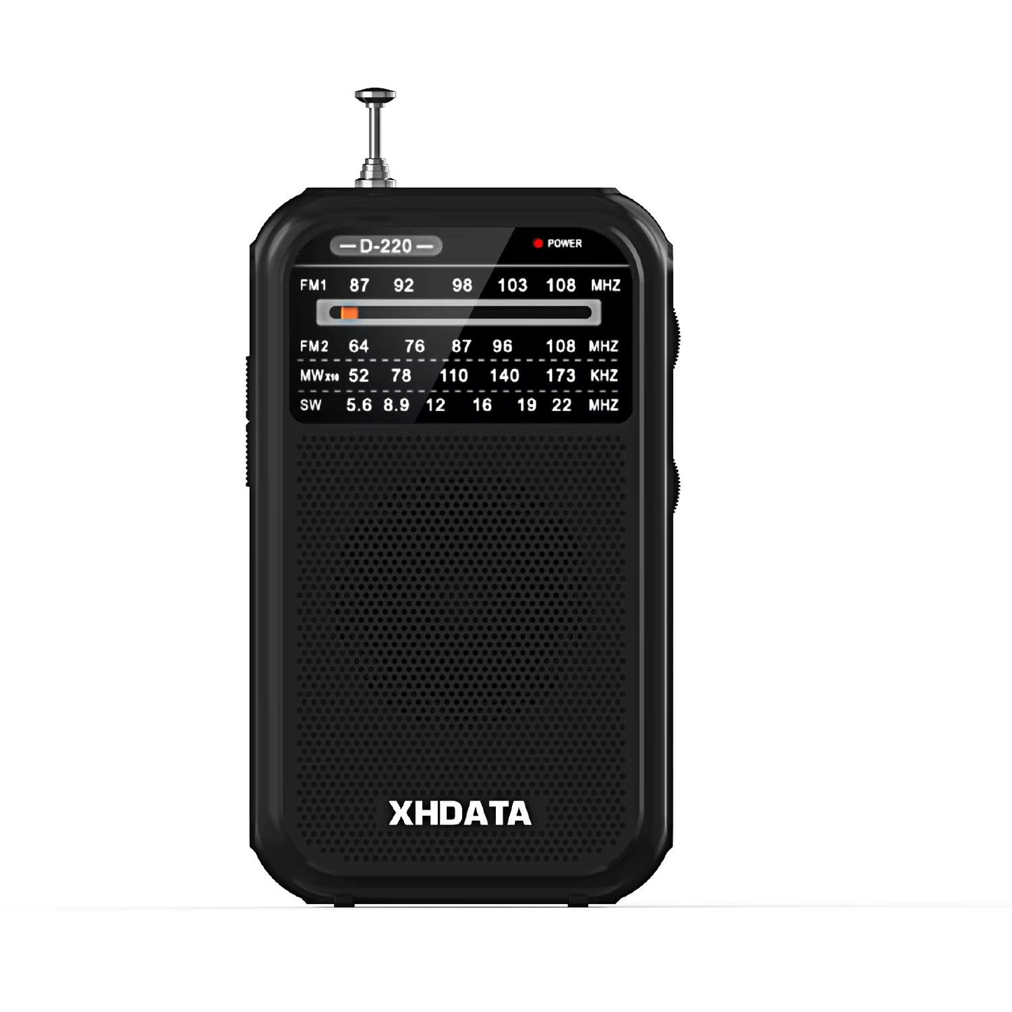 XHDATA D220 Portable Retro Radio  Vintage FMMWSW 4Band Pocket Radio With DSP High Sensitivity Recei 7