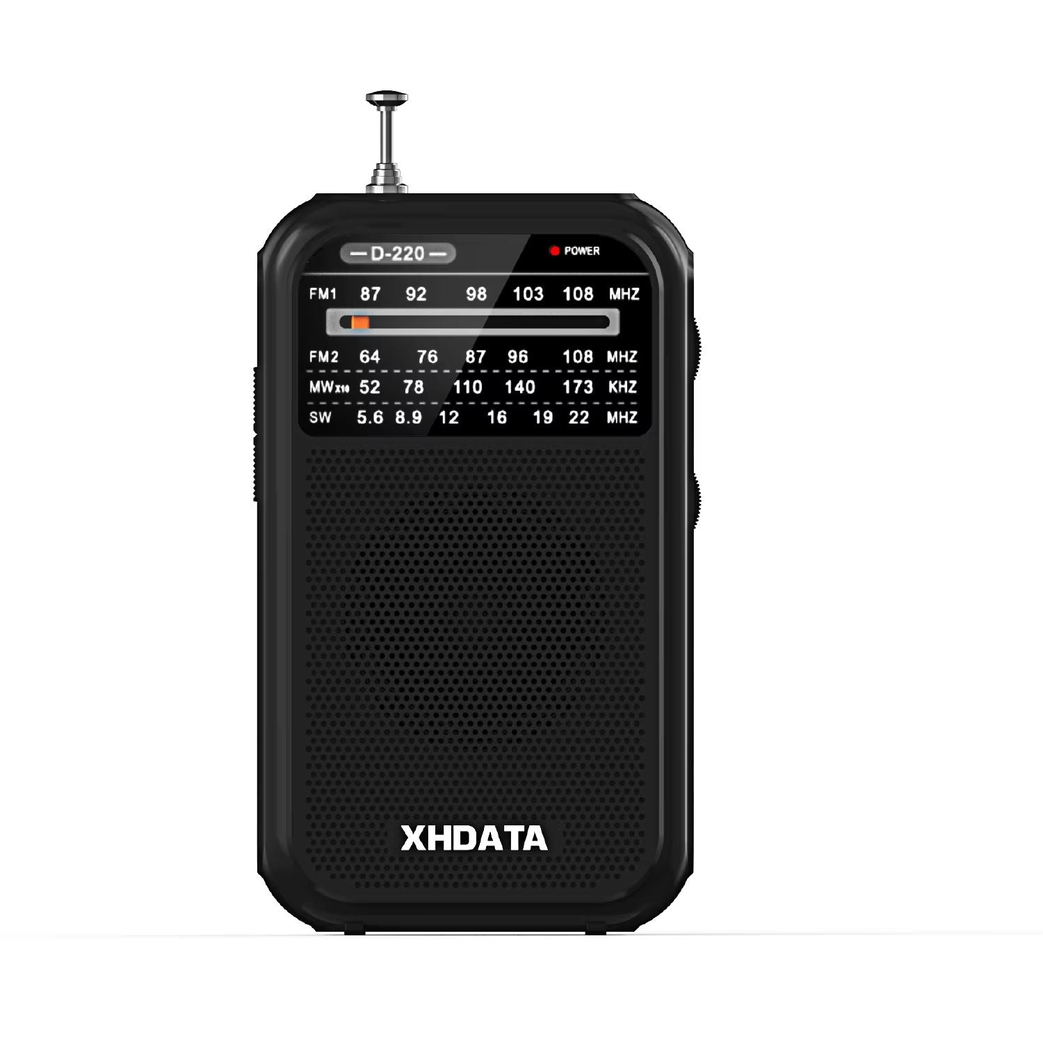 XHDATA D220 Portable Retro Radio  Vintage FMMWSW 4Band Pocket Radio With DSP High Sensitivity Recei 7
