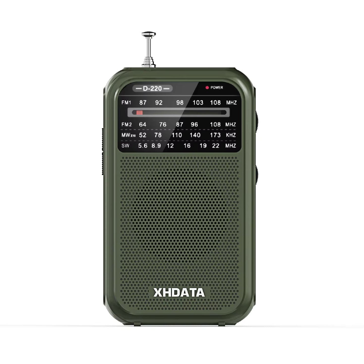 XHDATA D220 Portable Retro Radio  Vintage FMMWSW 4Band Pocket Radio With DSP High Sensitivity Recei 8
