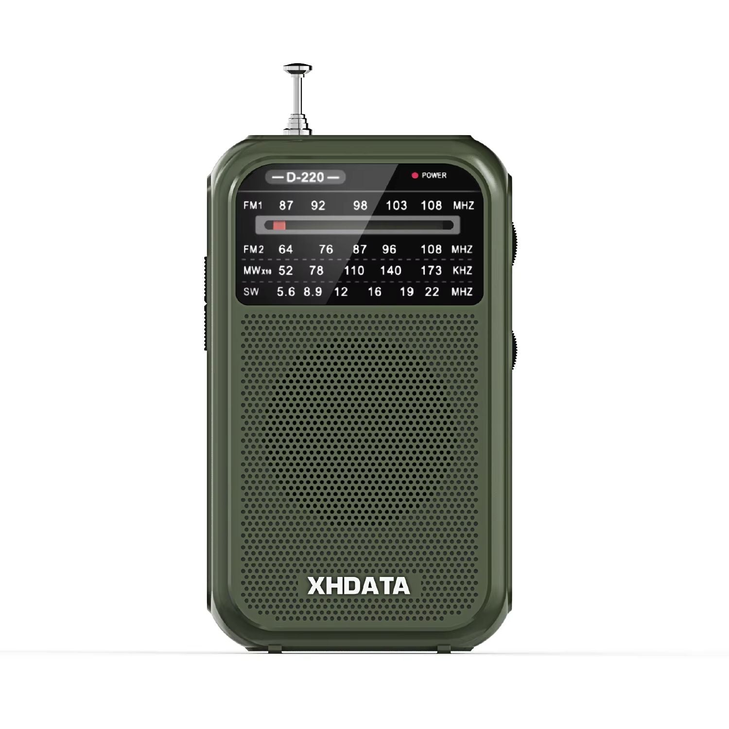 XHDATA D220 Portable Retro Radio  Vintage FMMWSW 4Band Pocket Radio With DSP High Sensitivity Recei 8
