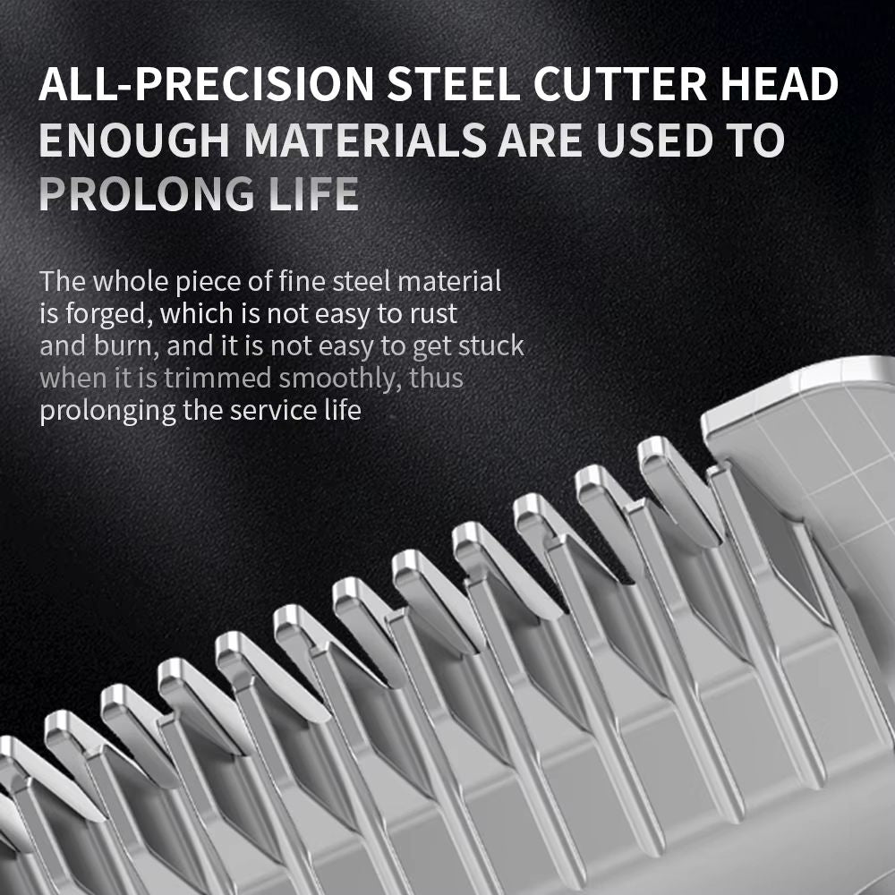 Professional Dog Hair Clipper  AllMetal Rechargeable Pet Grooming Trimmer For Dogs  Cats With Low N 2