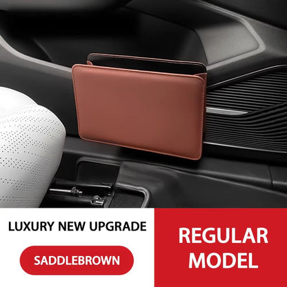 Foldable Car Trash Can  Door Storage Box  MultiPurpose Hanging Seat Back Organizer For Car Interior 9