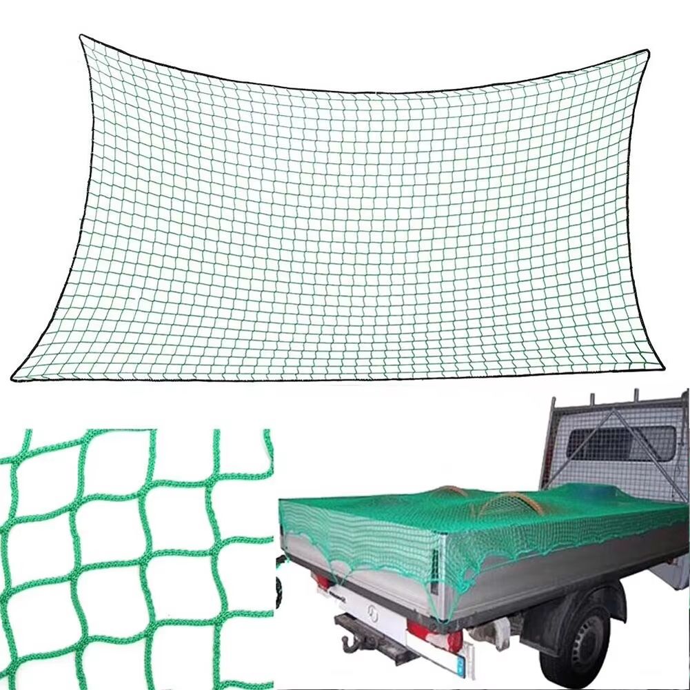 Heavy Duty Cargo Net 3x2M  Stretchable Truck Trailer  Car Bed Net With Small Mesh Holes For Secure  2