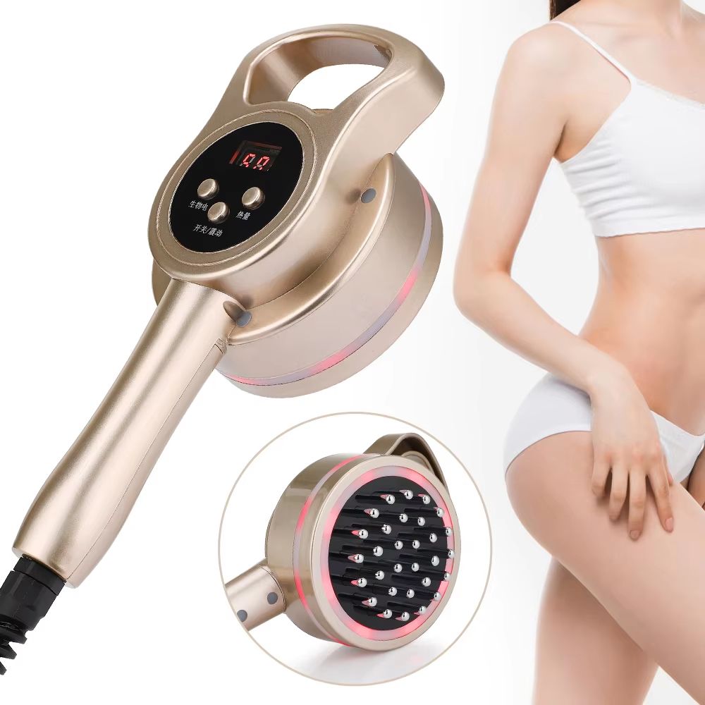 Electric Meridian Brush  Body Slimming Heating Massager With Microcurrent Guasha  AntiCellulite The 1