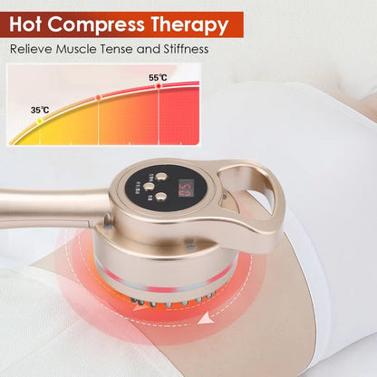 Electric Meridian Brush  Body Slimming Heating Massager With Microcurrent Guasha  AntiCellulite The 4