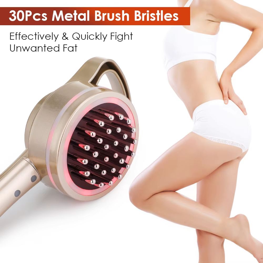 Electric Meridian Brush  Body Slimming Heating Massager With Microcurrent Guasha  AntiCellulite The 5